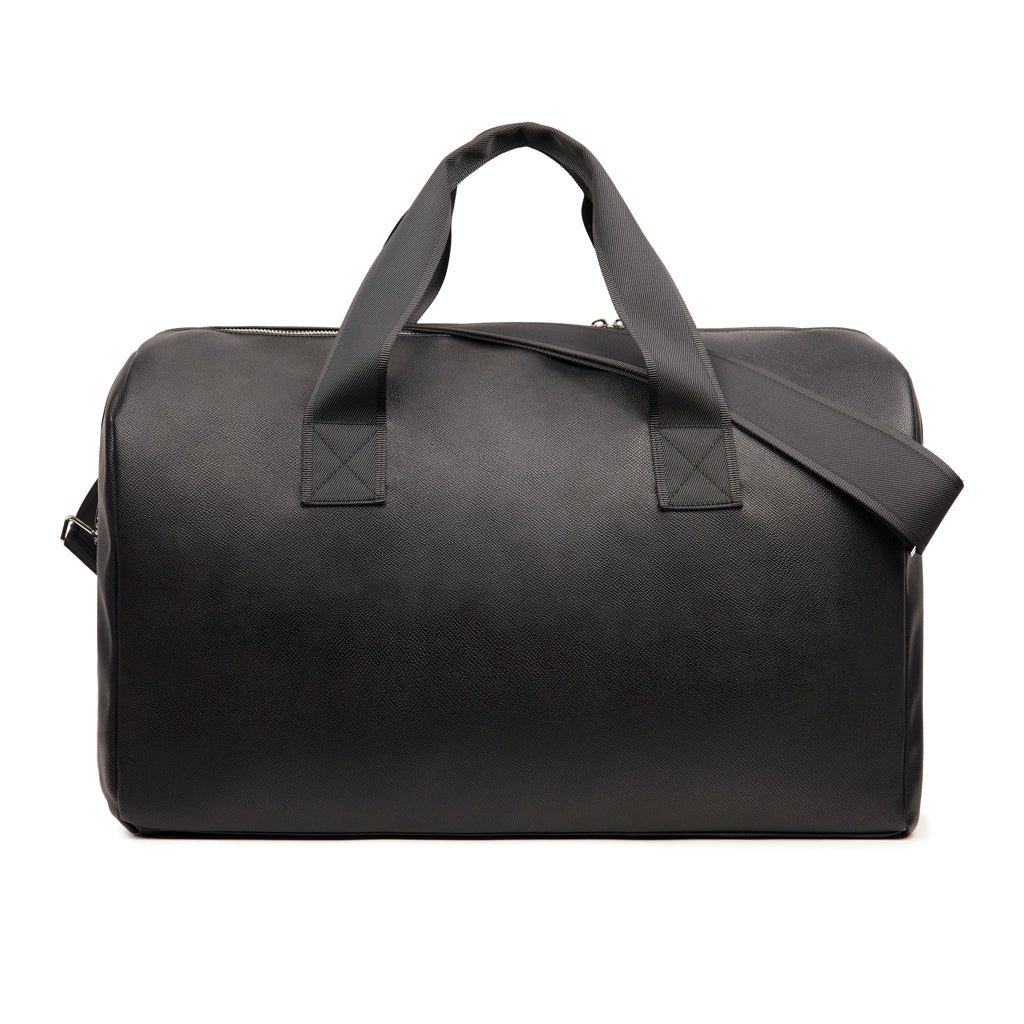 VINGA Bermond RCS recycled PU weekend bag - Black