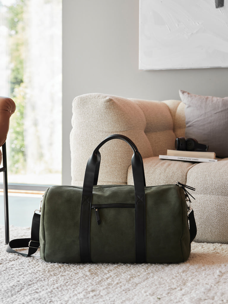 VINGA Marlow RCS recycled polyester weekend bag - Green