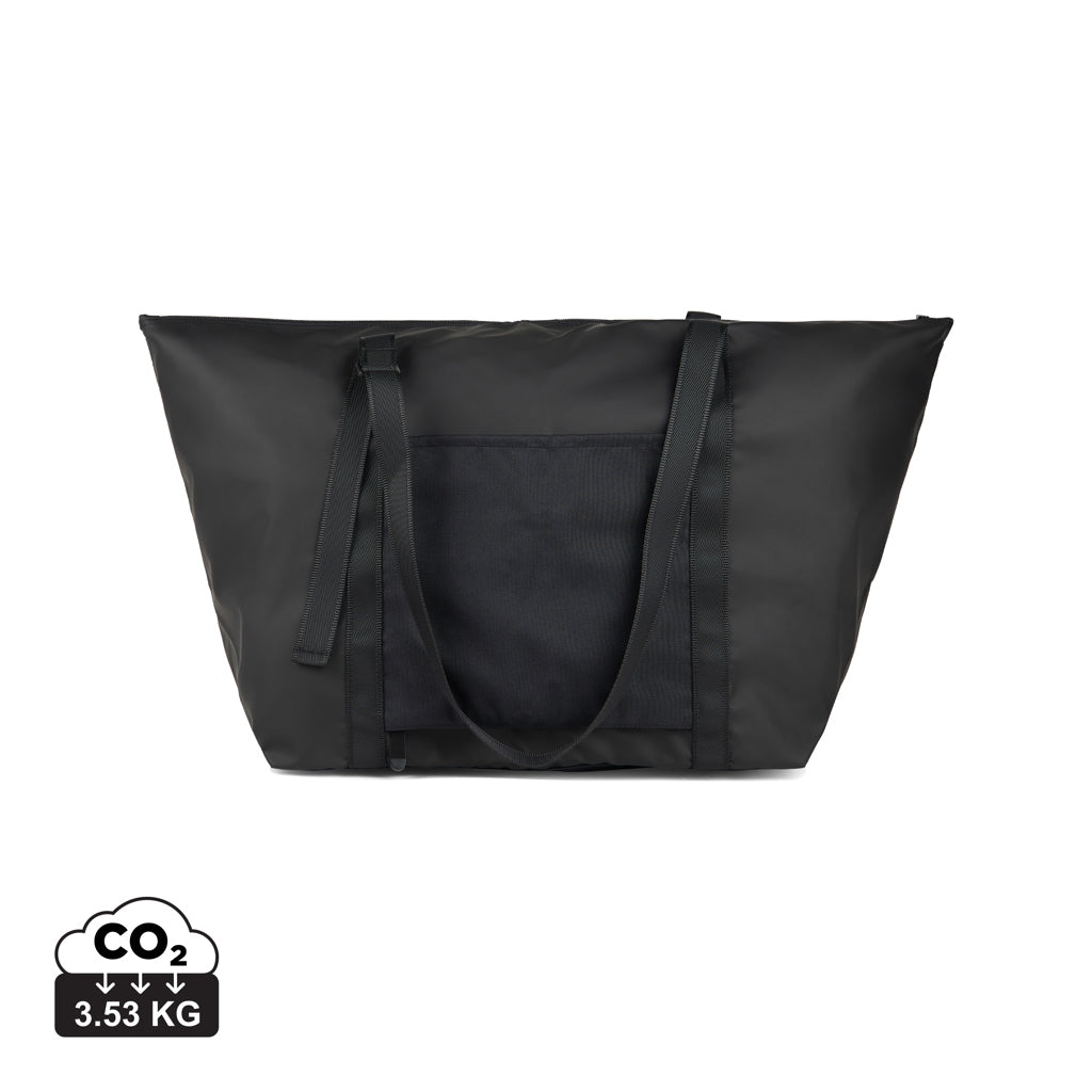 VINGA Livorno GRS recycled polyester weekend bag - Black