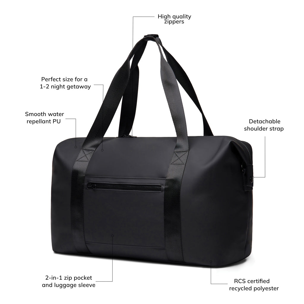 VINGA Baltimore RCS 24h weekend bag - Black