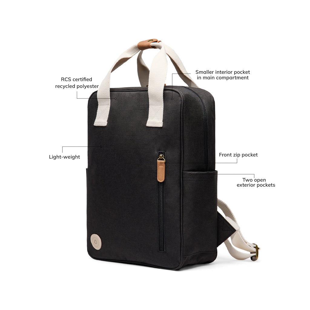VINGA Sortino RCS backpack - Black