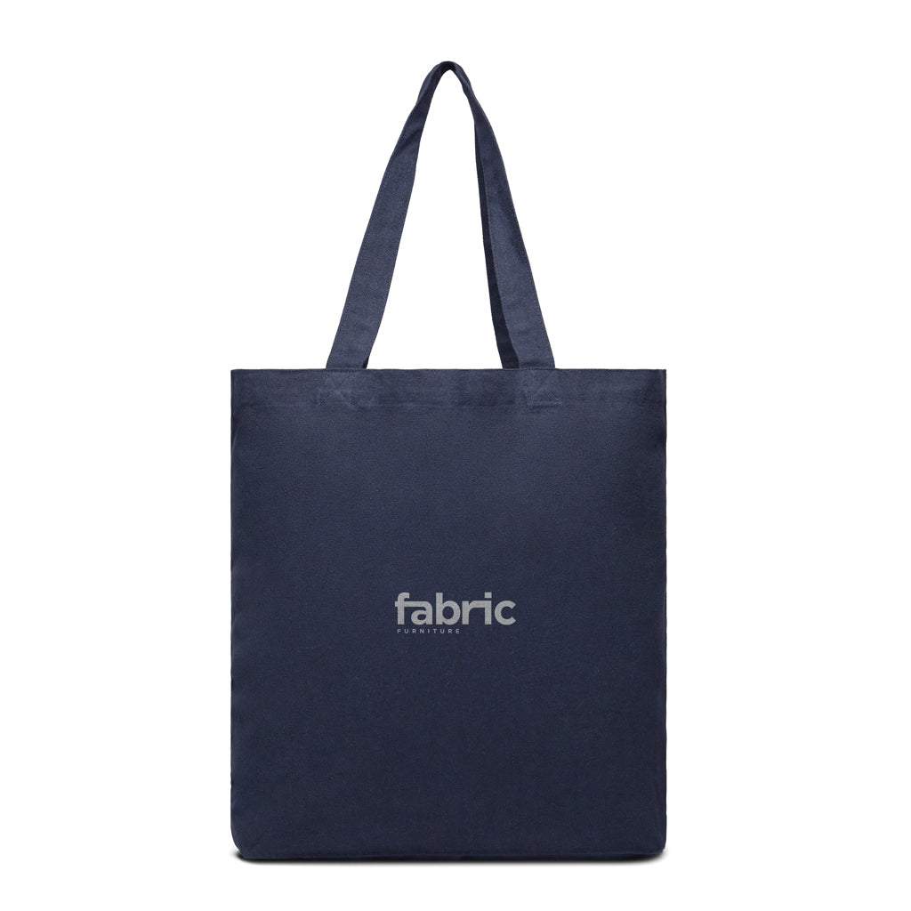 VINGA Hilo AWARE™ recycled canvas tote bag - Navy