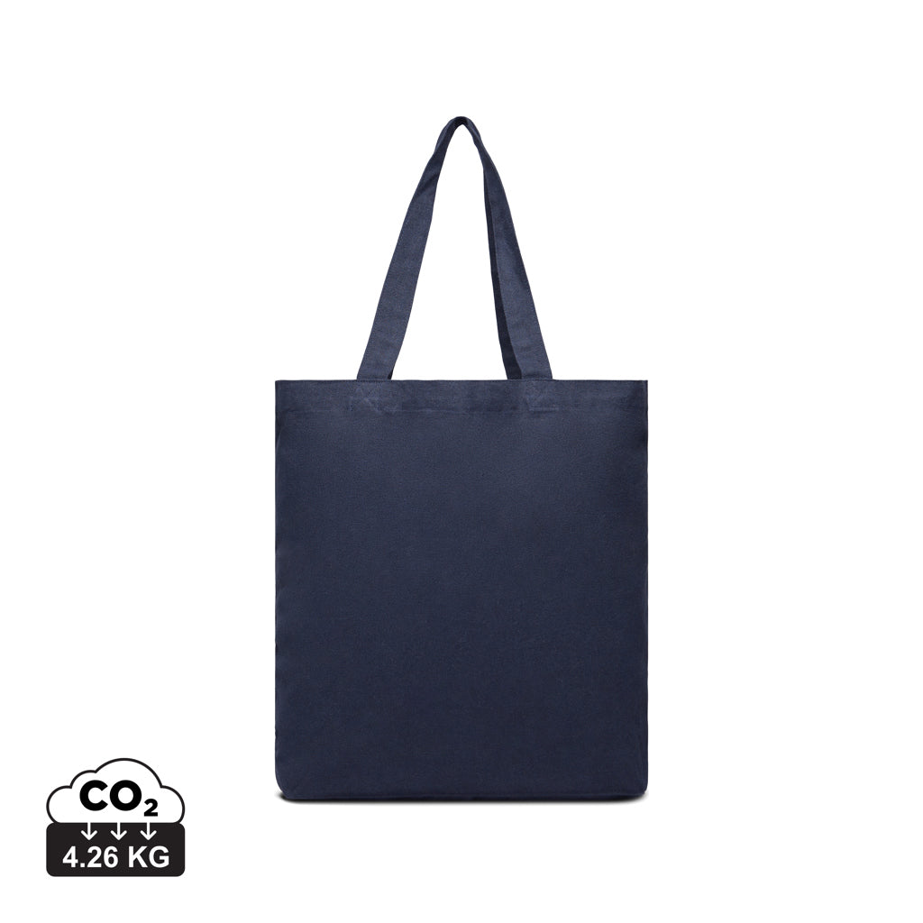 VINGA Hilo AWARE™ recycled canvas tote bag - Navy