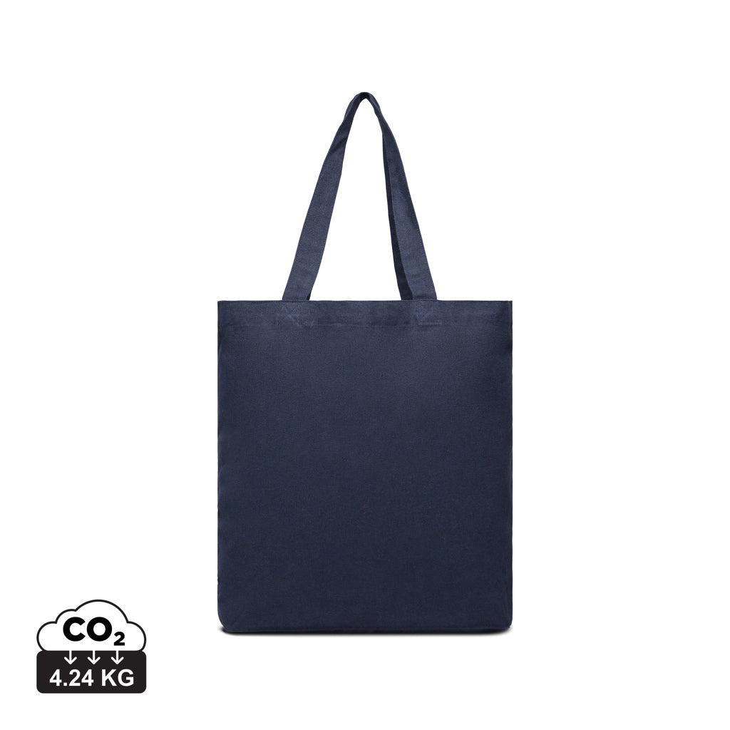 VINGA Hilo AWARE™ recycled canvas tote bag - Navy