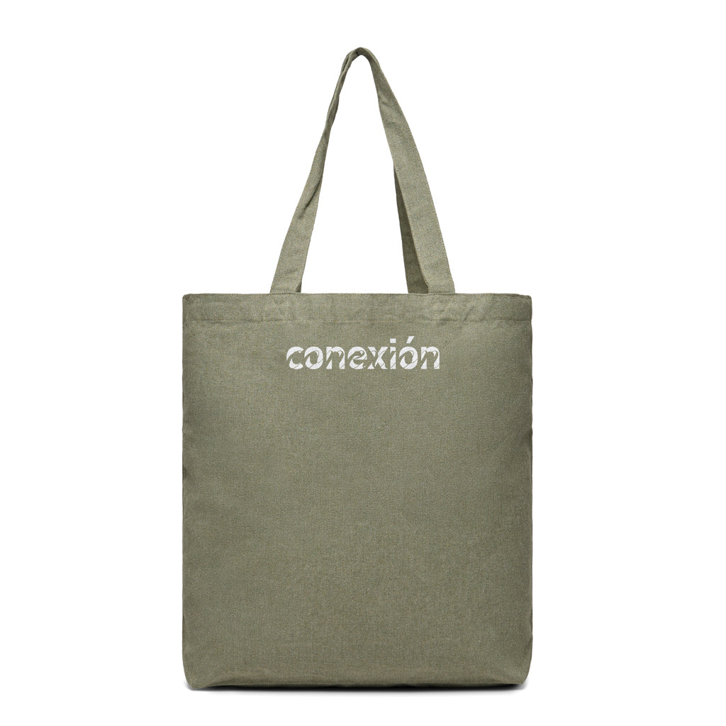 VINGA Hilo AWARE™ recycled canvas tote bag - Green