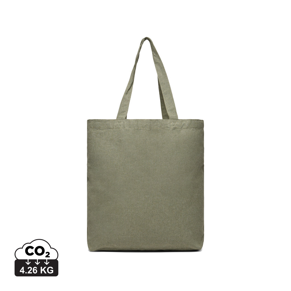 VINGA Hilo AWARE™ recycled canvas tote bag - Green