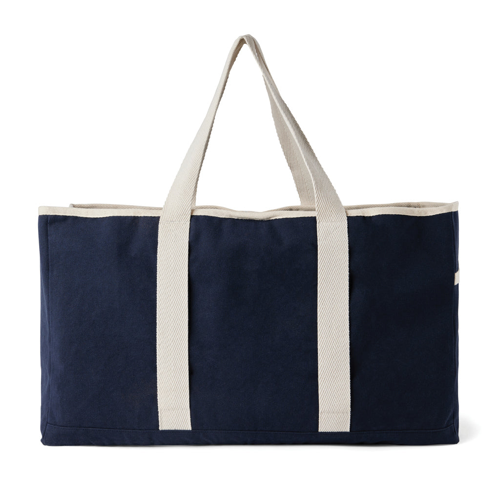 VINGA Volonne AWARE™ recycled canvas beach bag - Blue
