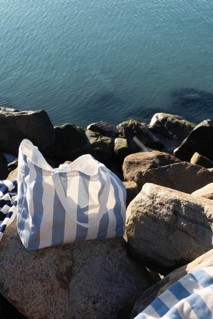 VINGA Lagoa GRS beach bag - Light Blue