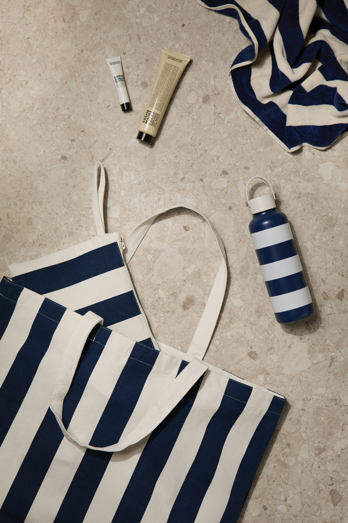 VINGA Lagoa GRS beach bag - Navy