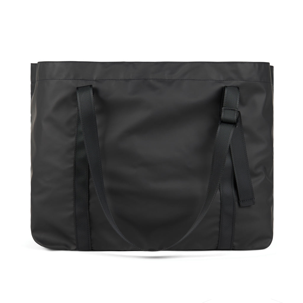 VINGA Livorno GRS recycled polyester maxi tote - Black