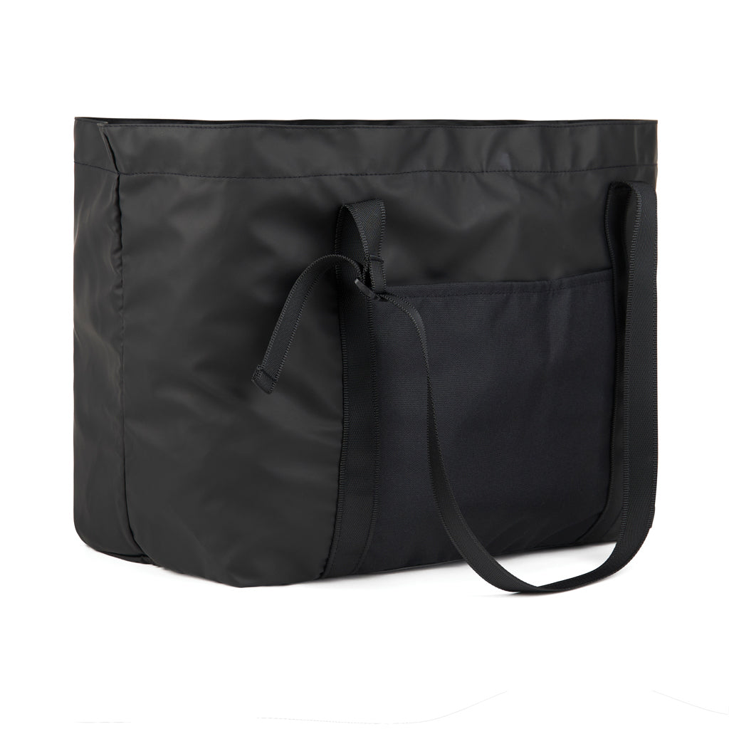 VINGA Livorno GRS recycled polyester maxi tote - Black