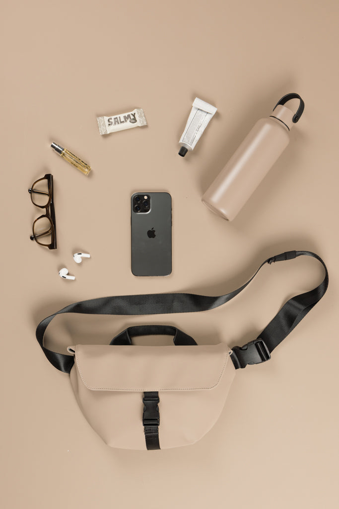 VINGA Baltimore RCS sling bag - Greige