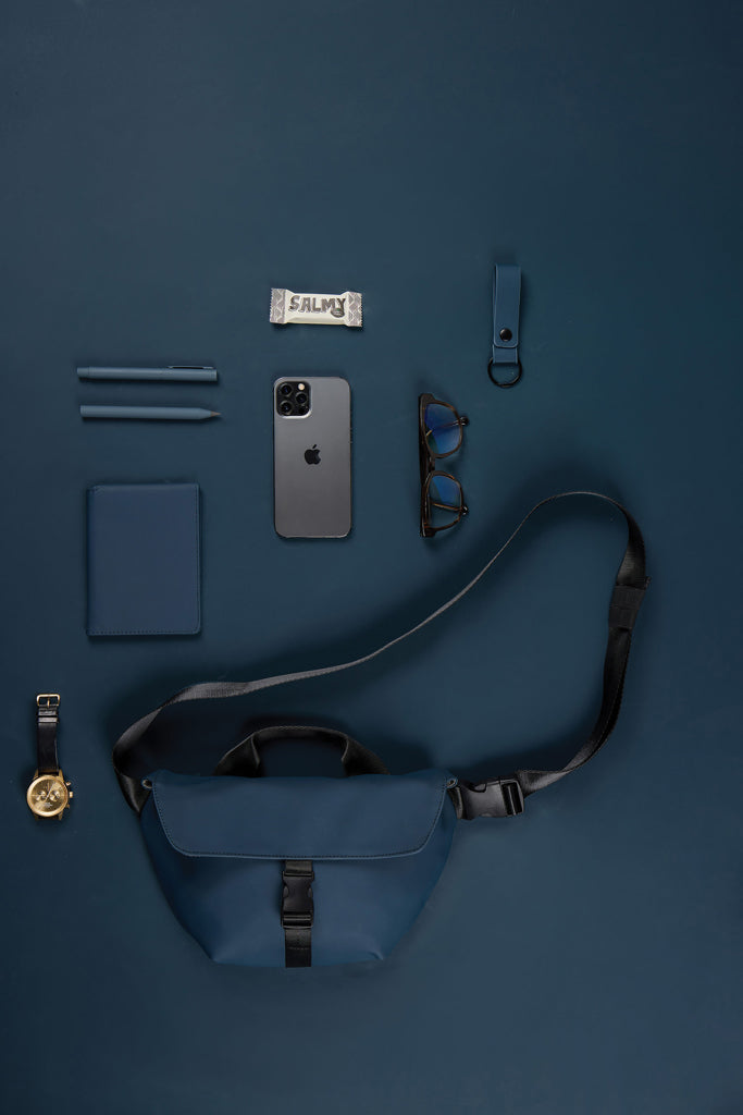 VINGA Baltimore RCS sling bag - Navy
