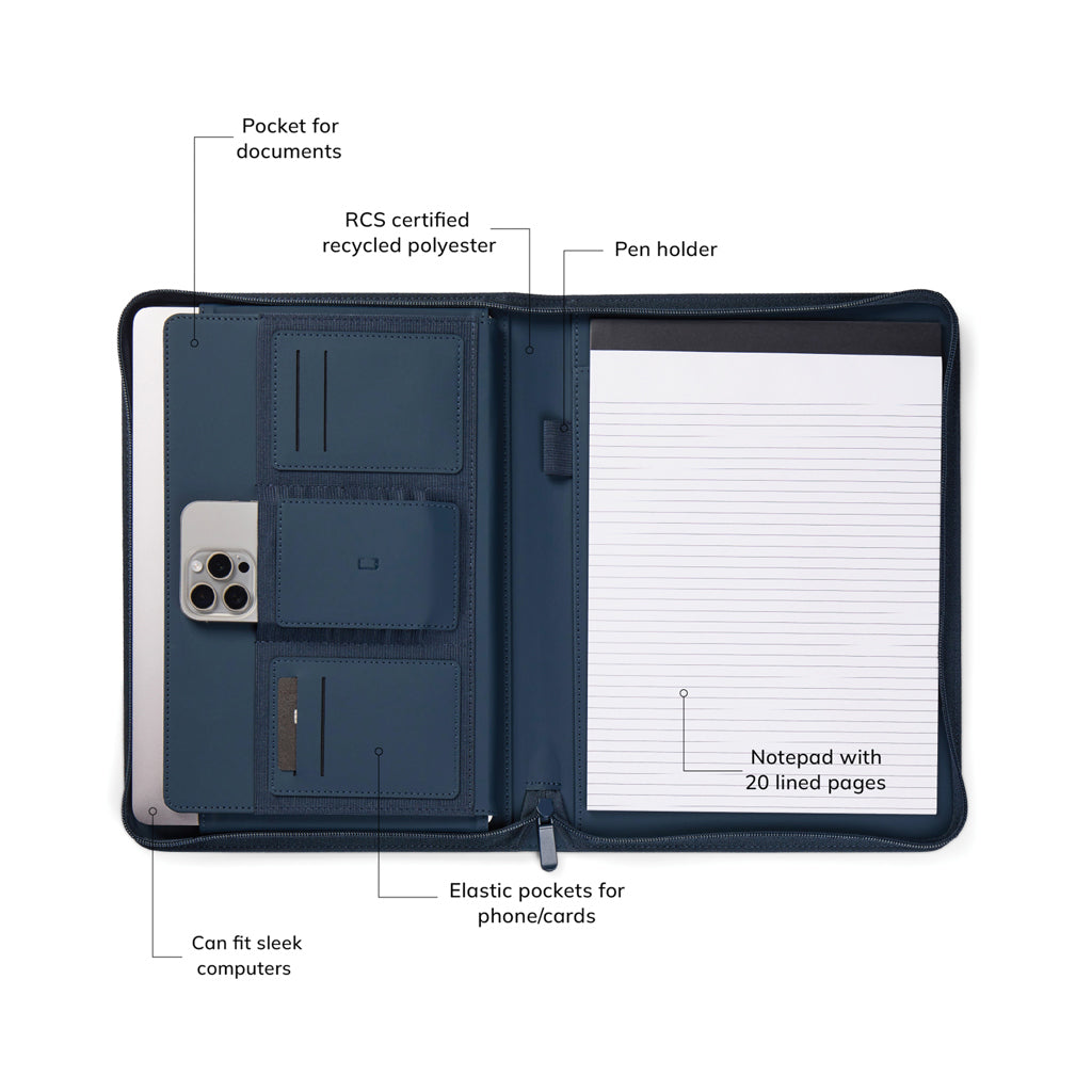 VINGA Baltimore RCS A4 portfolio - Navy
