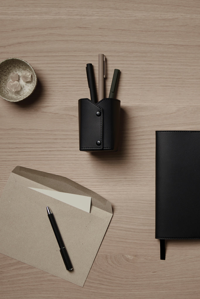 VINGA Timo PU RCS RPET notebook - Black