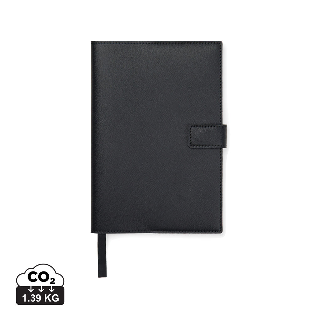 VINGA Timo PU RCS RPET notebook - Black