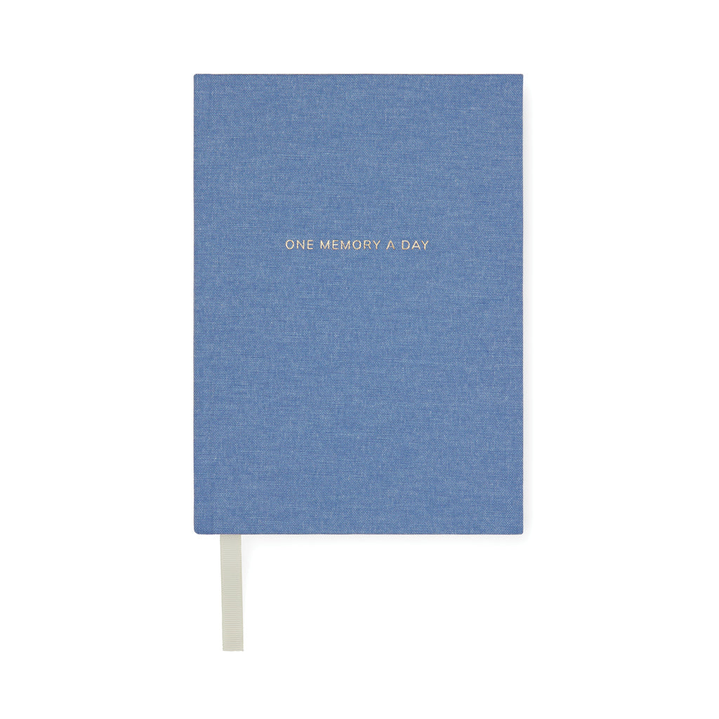 VINGA One memory a day GRS recycled paper journal - Blue