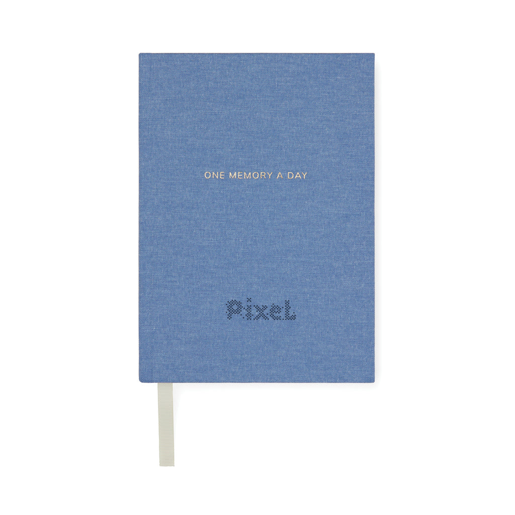 VINGA One memory a day GRS recycled paper journal - Blue