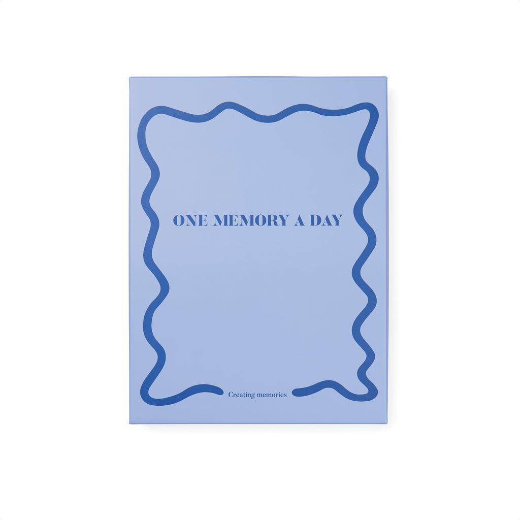 VINGA One memory a day GRS recycled paper journal - Blue