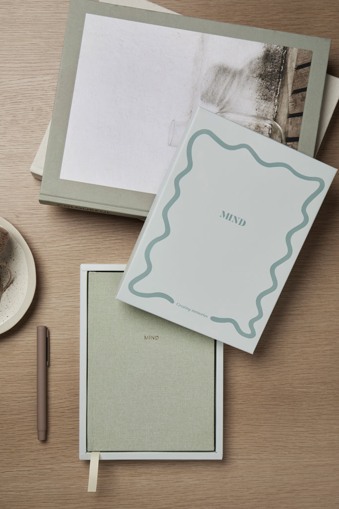 VINGA Mind GRS recycled paper journal - Green