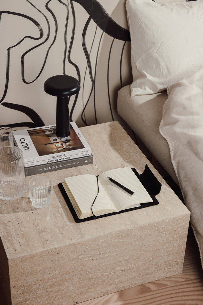 VINGA Marlow GRS notebook - Black