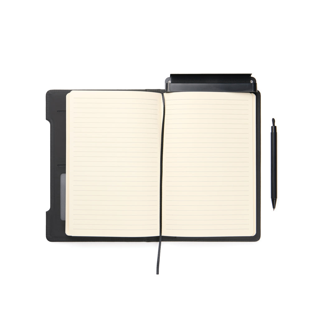 VINGA Baltimore RCS 4-in-1 Refillable Notebook - Black