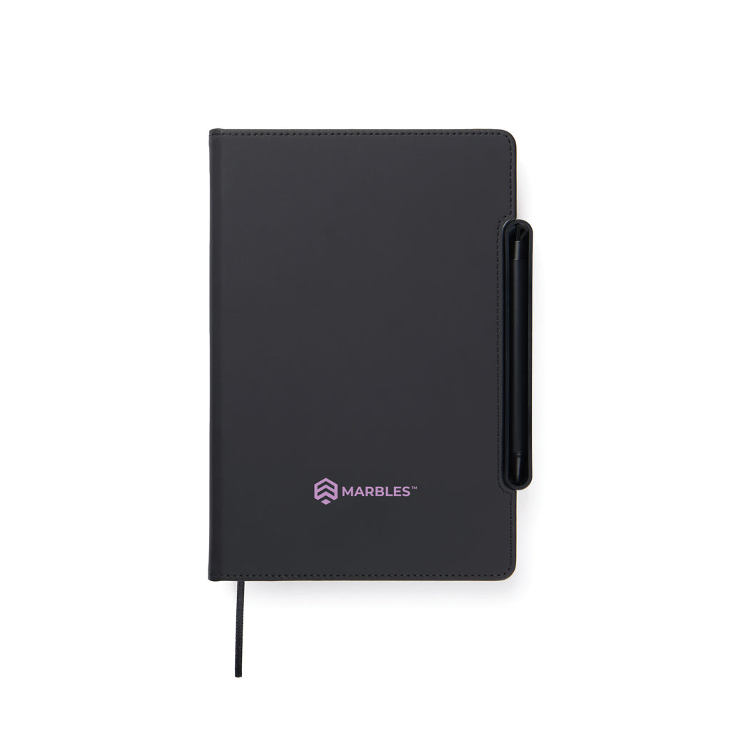 VINGA Baltimore RCS 4-in-1 Refillable Notebook - Black
