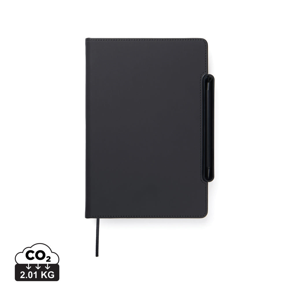 VINGA Baltimore RCS 4-in-1 Refillable Notebook - Black