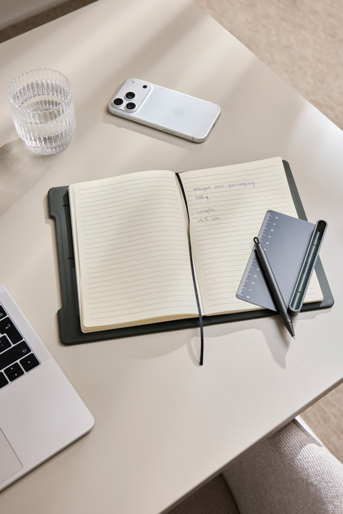 VINGA Baltimore RCS 4-in-1 Refillable Notebook - Green