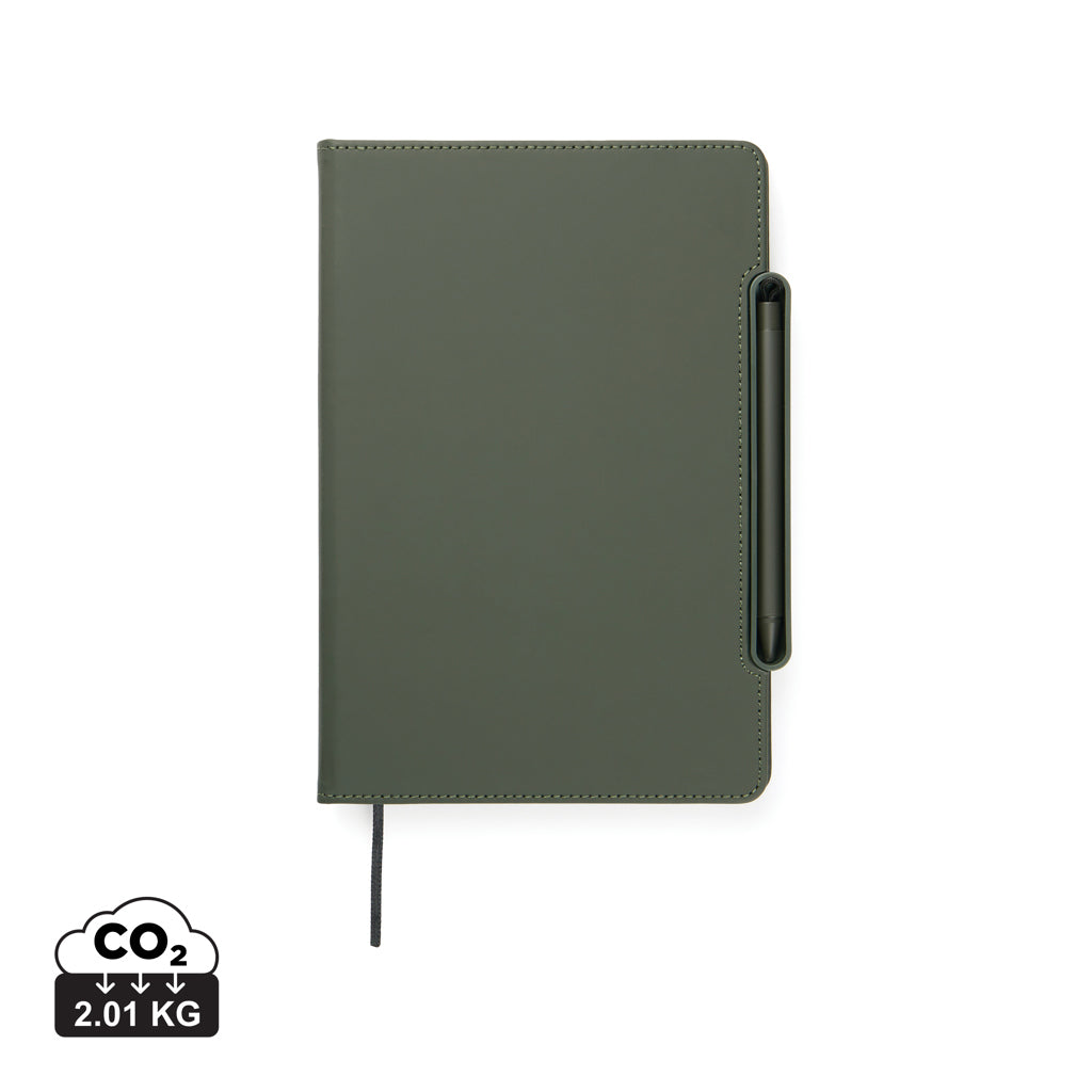 VINGA Baltimore RCS 4-in-1 Refillable Notebook - Green