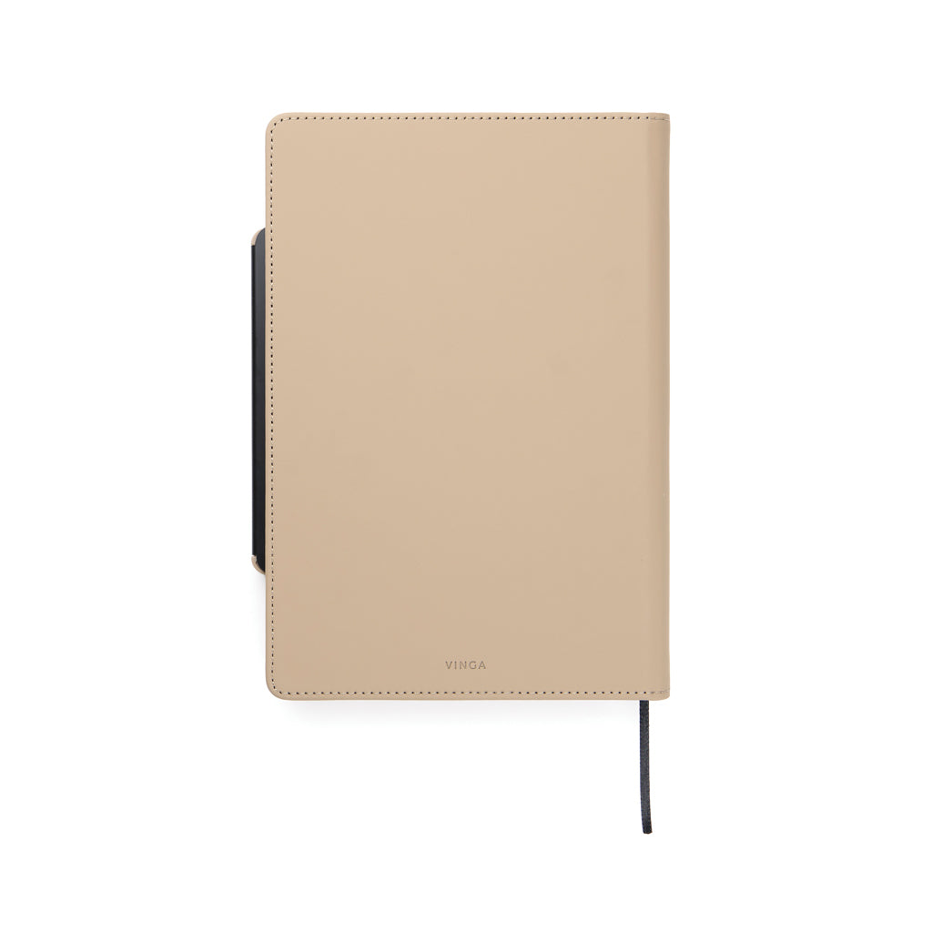 VINGA Baltimore RCS 4-in-1 Refillable Notebook - Greige