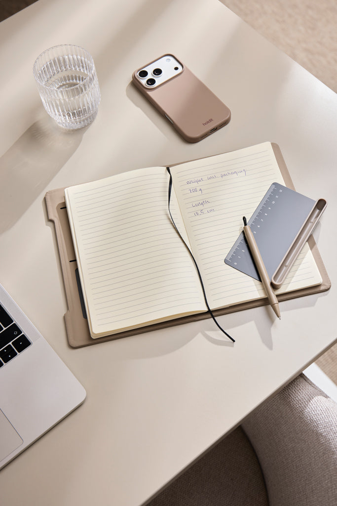 VINGA Baltimore RCS 4-in-1 Refillable Notebook - Greige