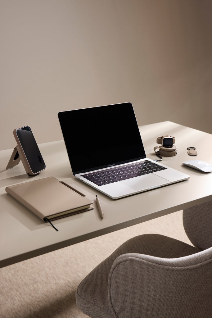 VINGA Baltimore RCS 4-in-1 Refillable Notebook - Greige