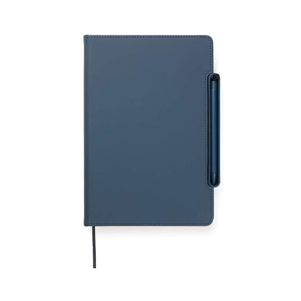VINGA Baltimore RCS 4-in-1 Refillable Notebook - Navy