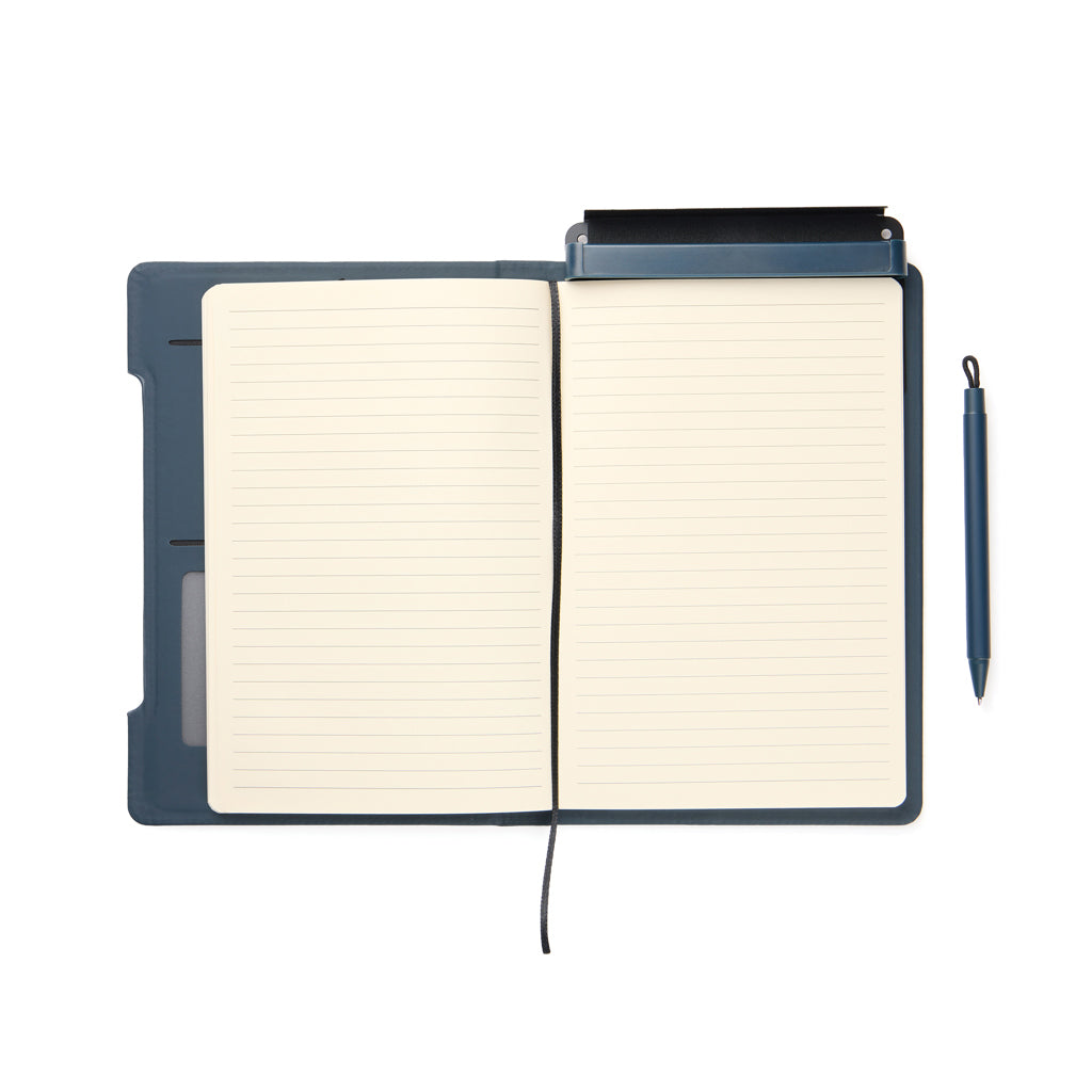 VINGA Baltimore RCS 4-in-1 Refillable Notebook - Navy