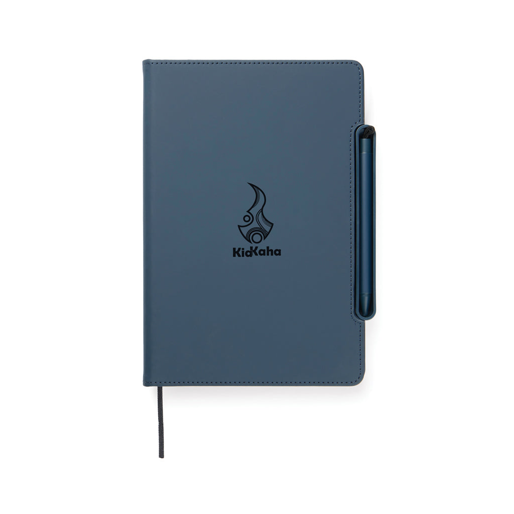 VINGA Baltimore RCS 4-in-1 Refillable Notebook - Navy
