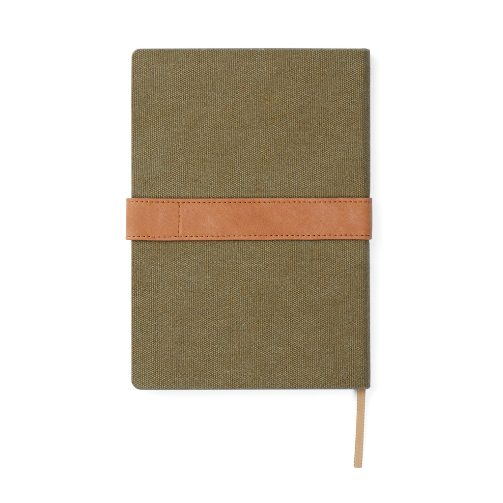 VINGA Bosler RCS recycled paper notebook - Green