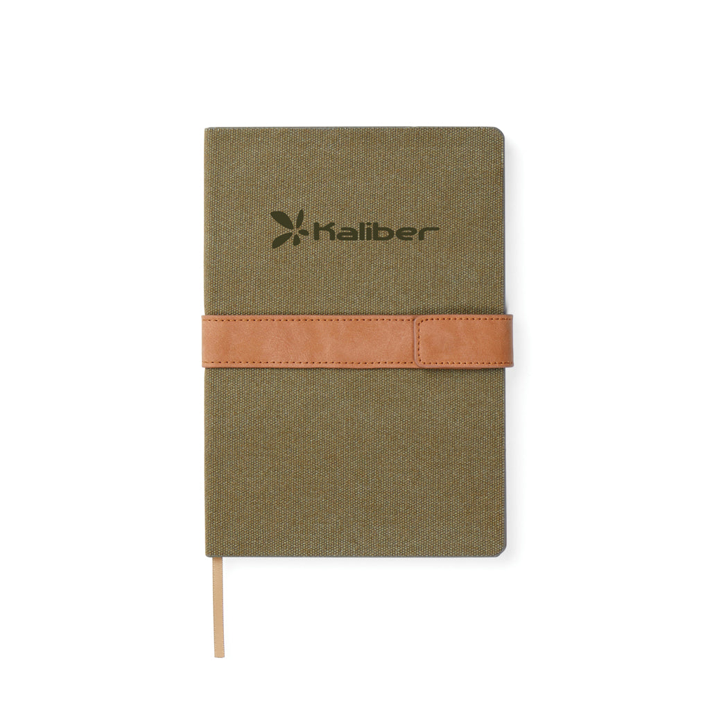 VINGA Bosler RCS recycled paper notebook - Green