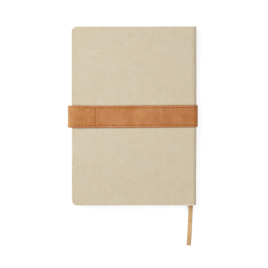 VINGA Bosler RCS recycled paper notebook - Beige