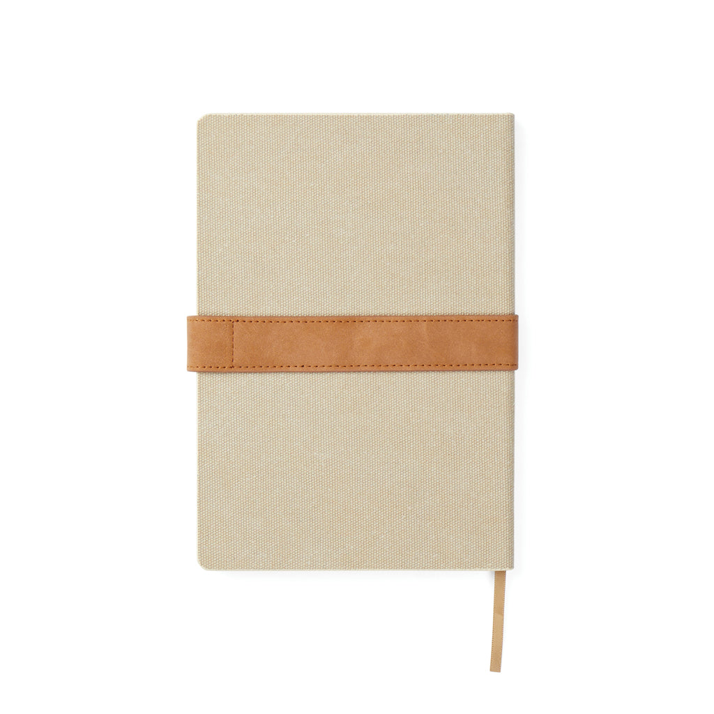 VINGA Bosler RCS recycled paper notebook - Beige