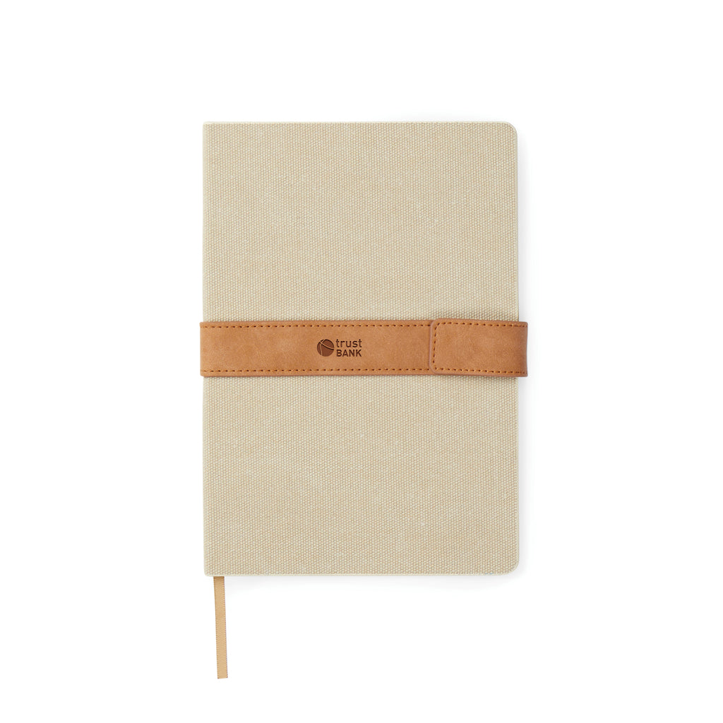 VINGA Bosler RCS recycled paper notebook - Beige