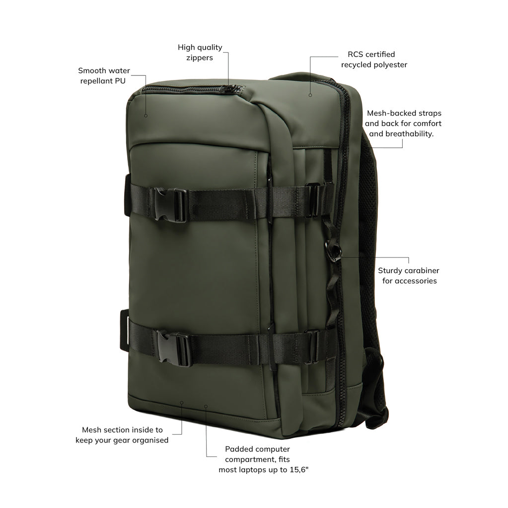VINGA Baltimore RCS explorer’s backpack - Green