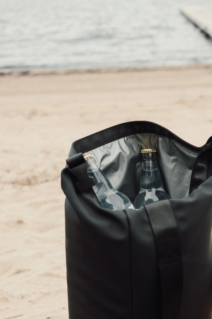 VINGA Baltimore RCS Roll-top cooler bag - Black