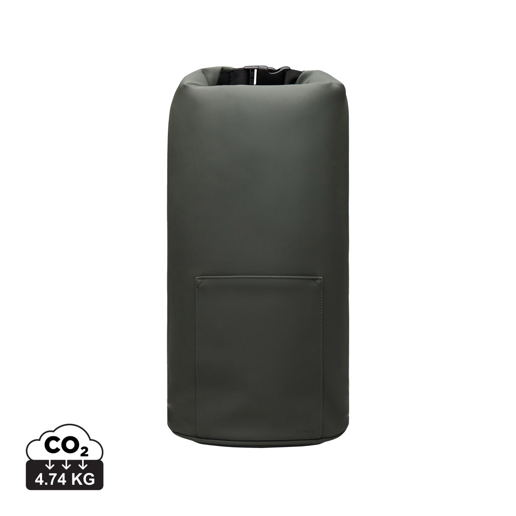 VINGA Baltimore RCS Roll-top cooler bag - Green