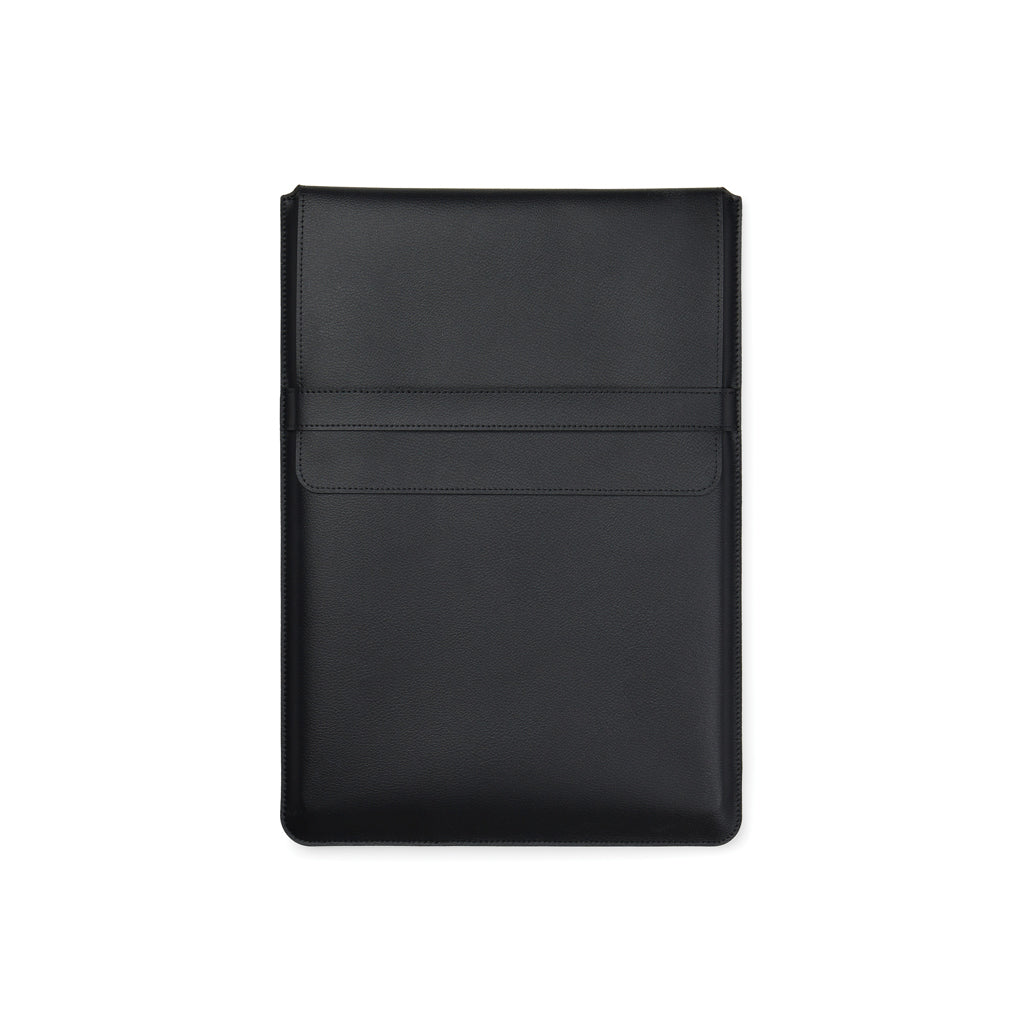 VINGA Timo PU RCS RPET 14' laptop sleeve - Black