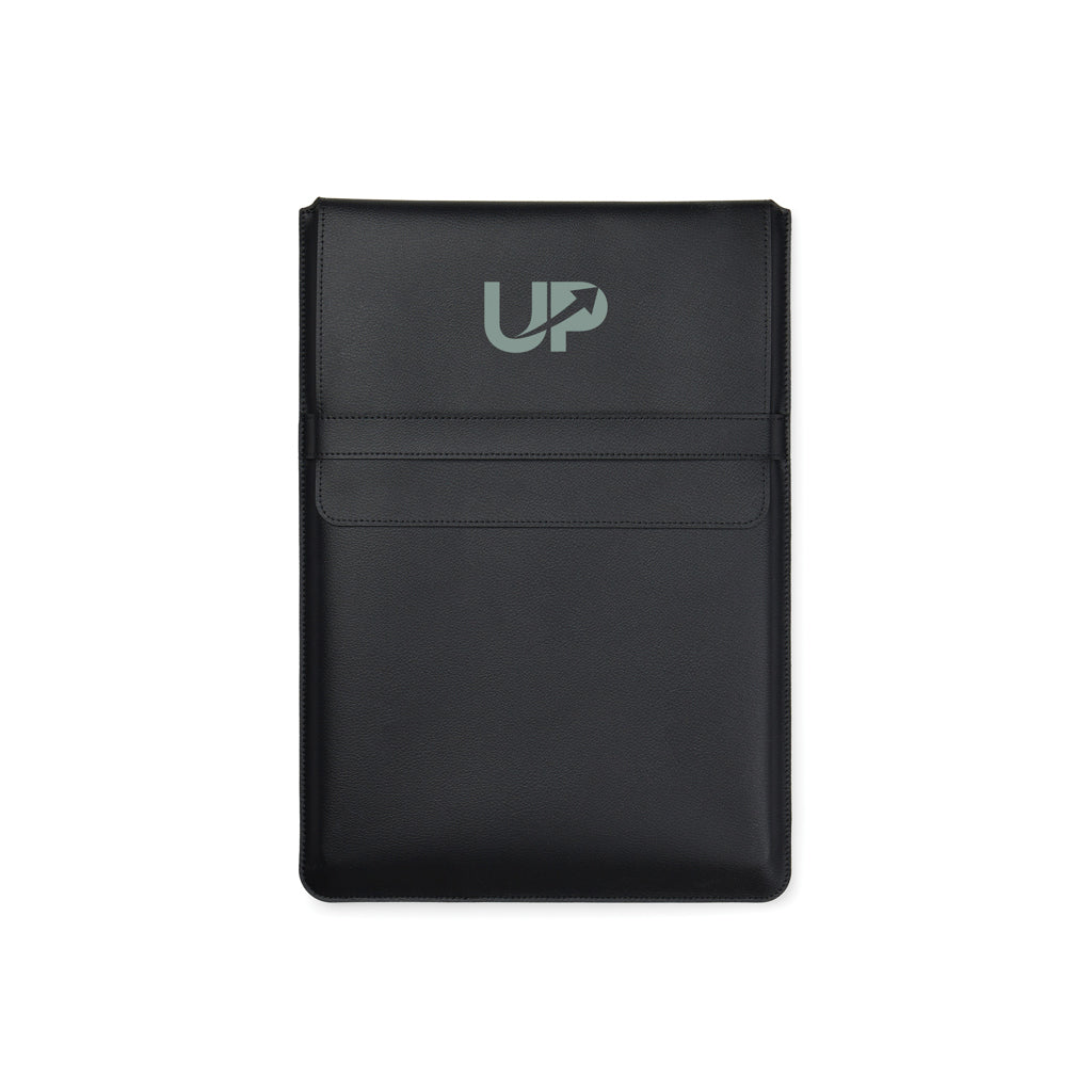 VINGA Timo PU RCS RPET 14' laptop sleeve - Black