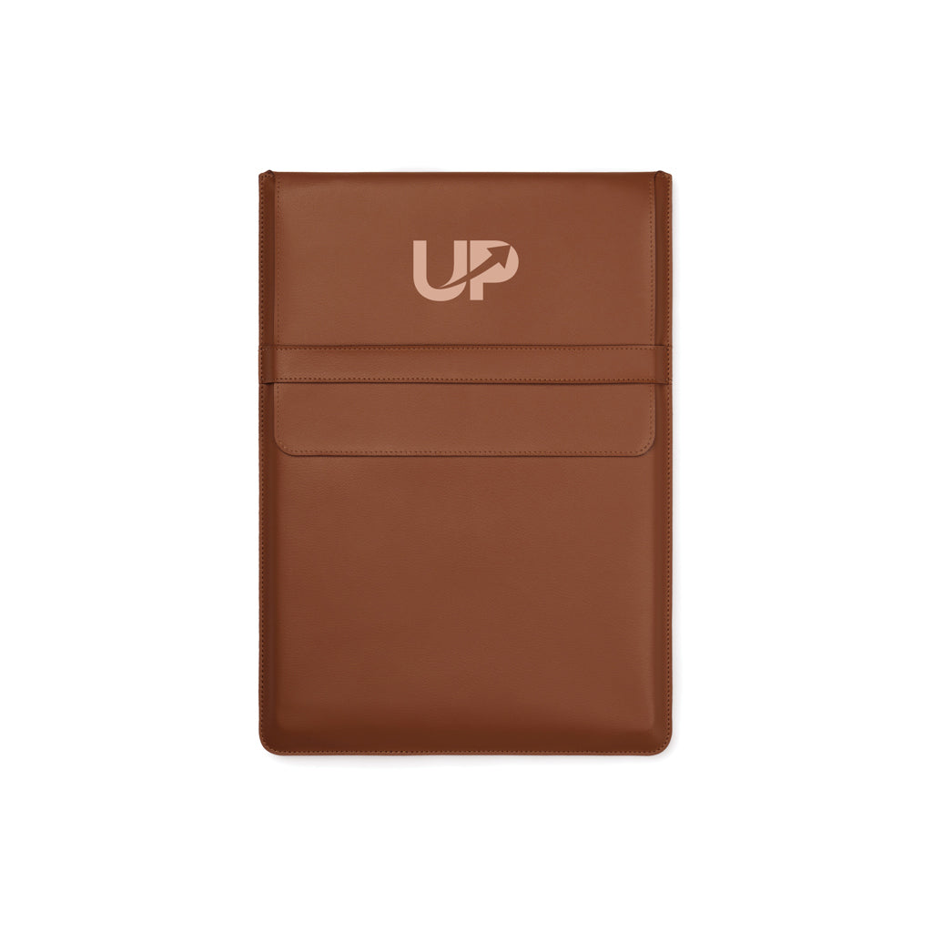 VINGA Timo PU RCS RPET 14' laptop sleeve - Brown