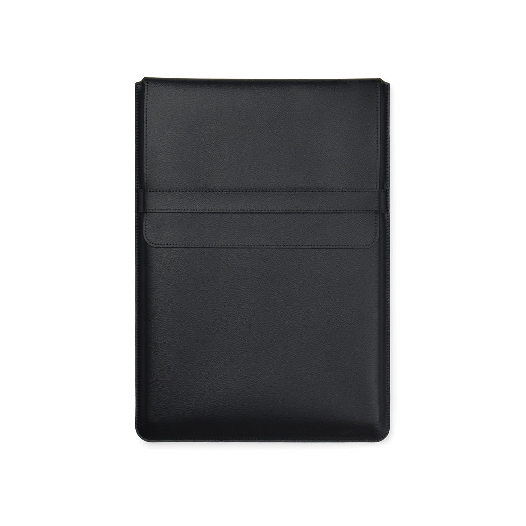 VINGA Timo PU RCS RPET 16' laptop sleeve - Black