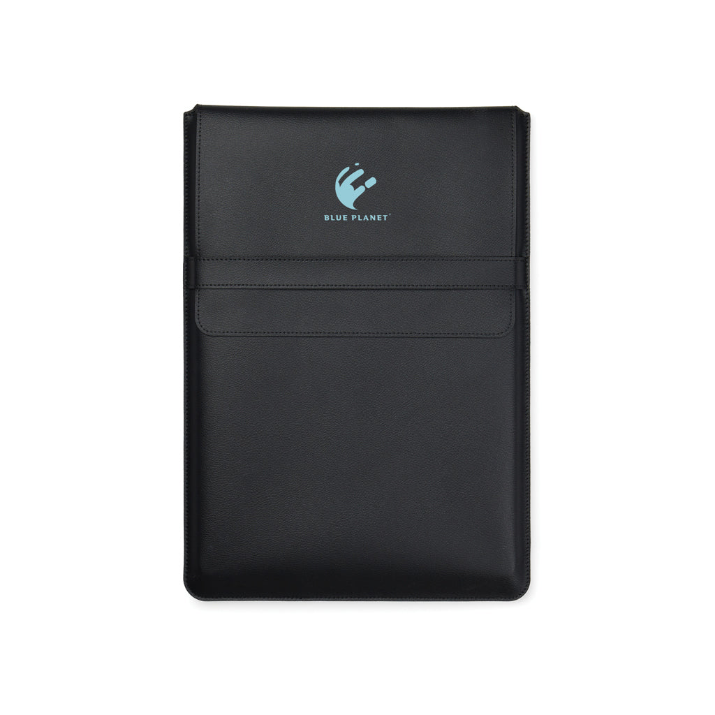 VINGA Timo PU RCS RPET 16' laptop sleeve - Black