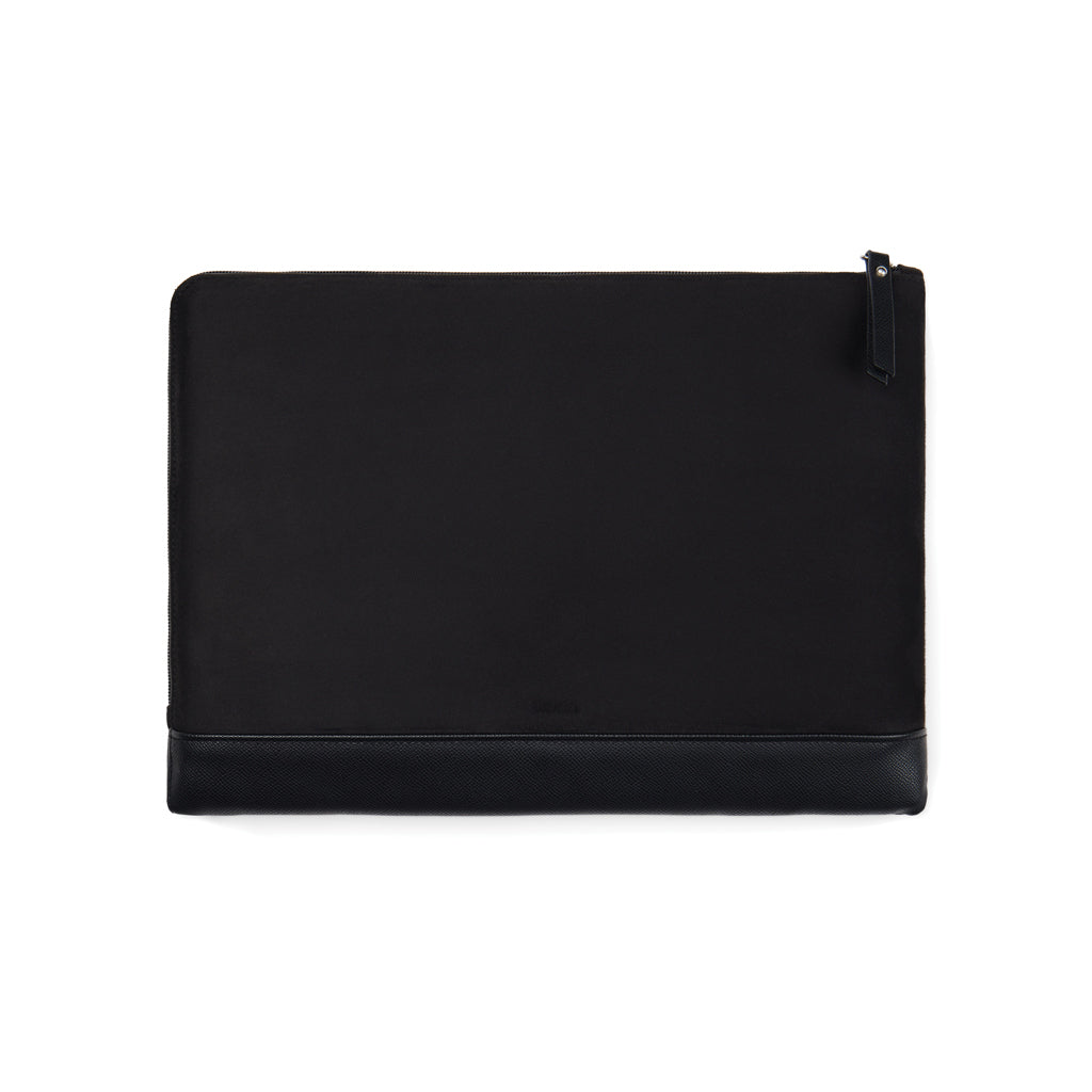 VINGA Marlow RCS recycled polyester 16' laptop sleeve - Black
